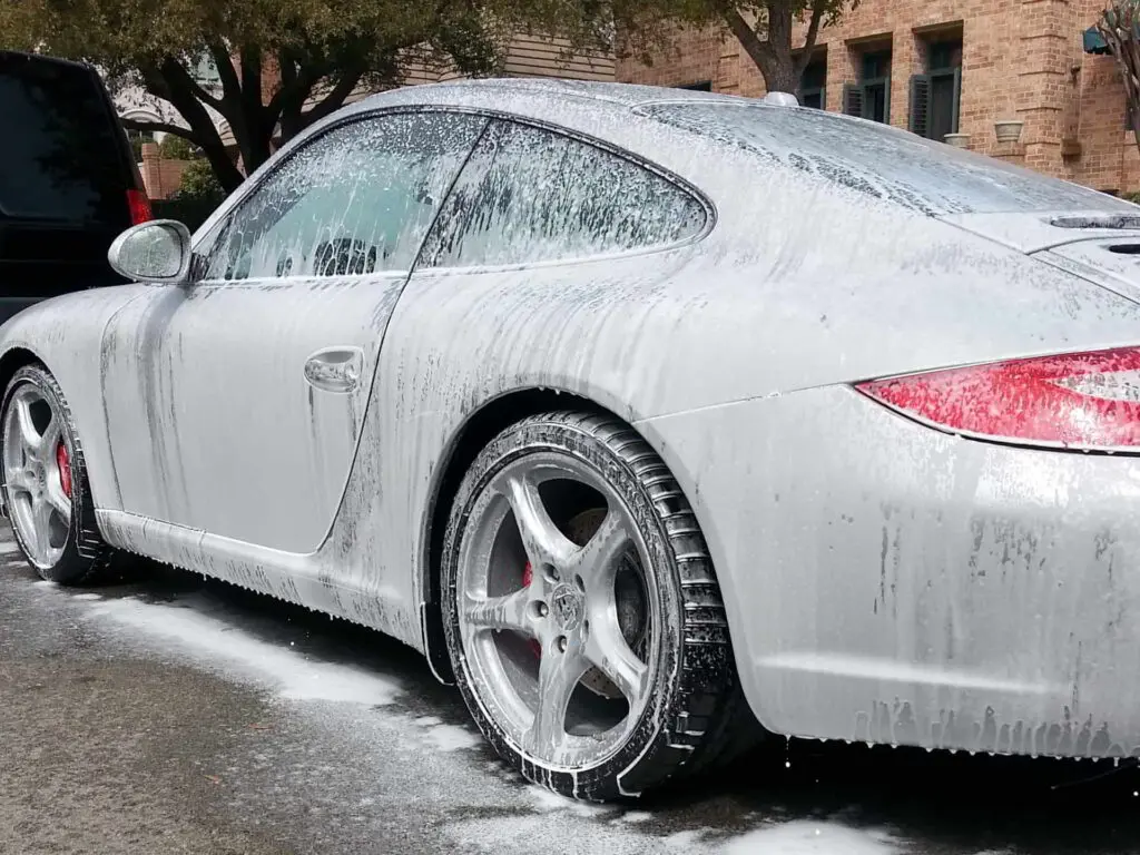 white car exterior car detailing wash doc auto detailing fort worth tx